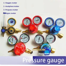 G5/8 ''-14 ударопрочный кислород, ацетилен, аргон, пропан манометр Регулятор газовый счетчик
