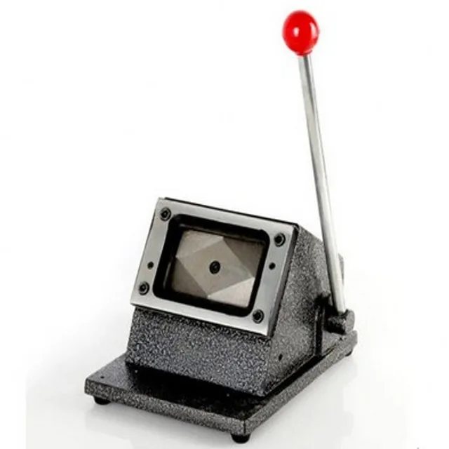 Heavy Duty Manual PVC Card Die Cutter 86x54mm Standard Sizein Binding