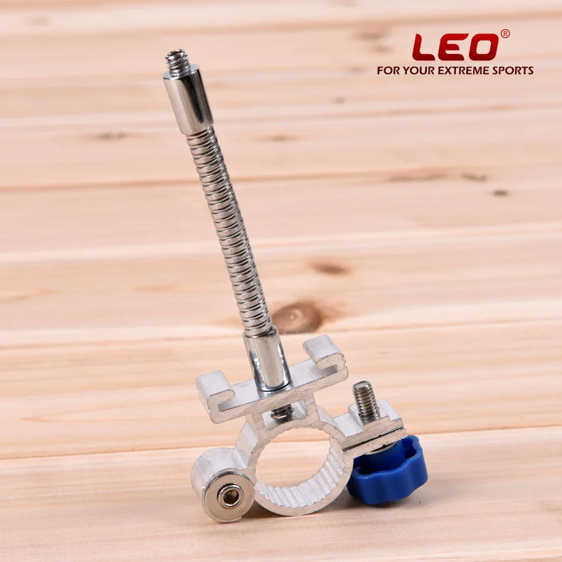 

Free Shipping Leo Aluminum alloy night fishing lamp bracket hose fishing chair universal camera holder 23.4mm 67.1oz