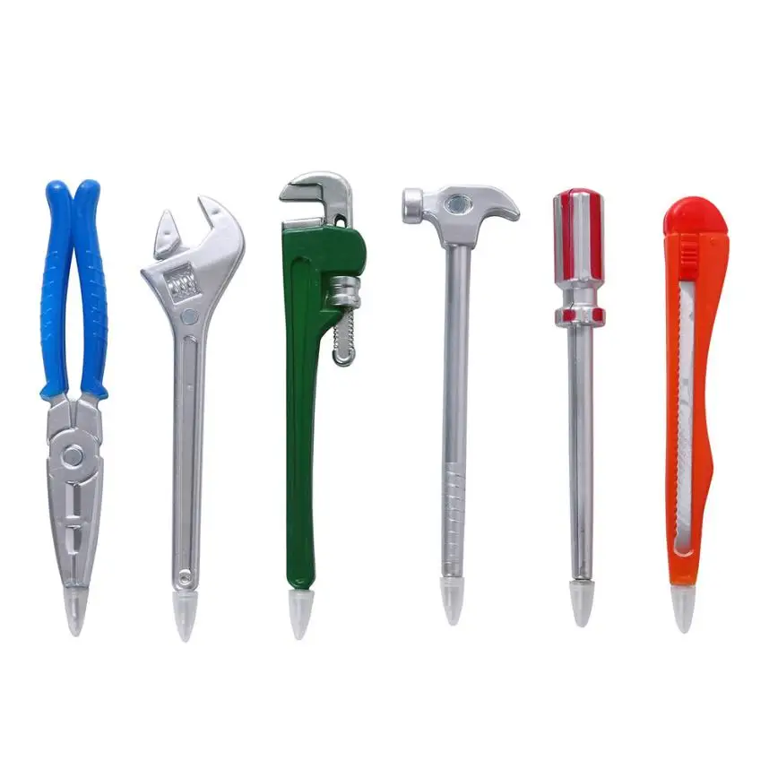 

ISHOWTIENDA Outdoor Multi Tools Creative Simulation Wrench Tool Bolt Driver Gift Student Ballpoint Pen #A30