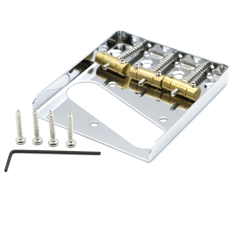 

1Set Genuine Telecaster Bridge With Steel Saddles & Screws Tele