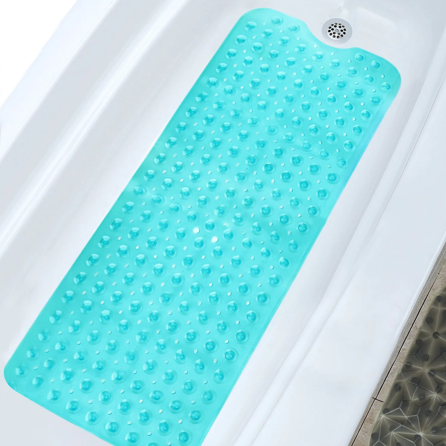 Дешево ПВХ большая ванна Нескользящие Коврики для ванной с присосками ковровое покрытие x 40 см ванная комната 100 WC украшения дома аксессуары соврем...