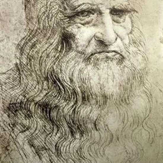 Self-Portrait c1515 Poster Print by  Leonardo Da Vinci  (12 x 18)