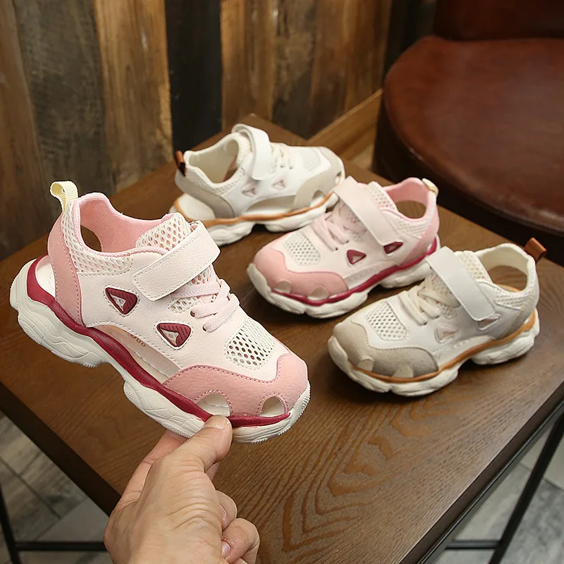 AFDSWG детская летняя сетчатая обувь Сандали для девочек boys sandals сандали на малышей Кросовки босоножки обувь для пляжа
