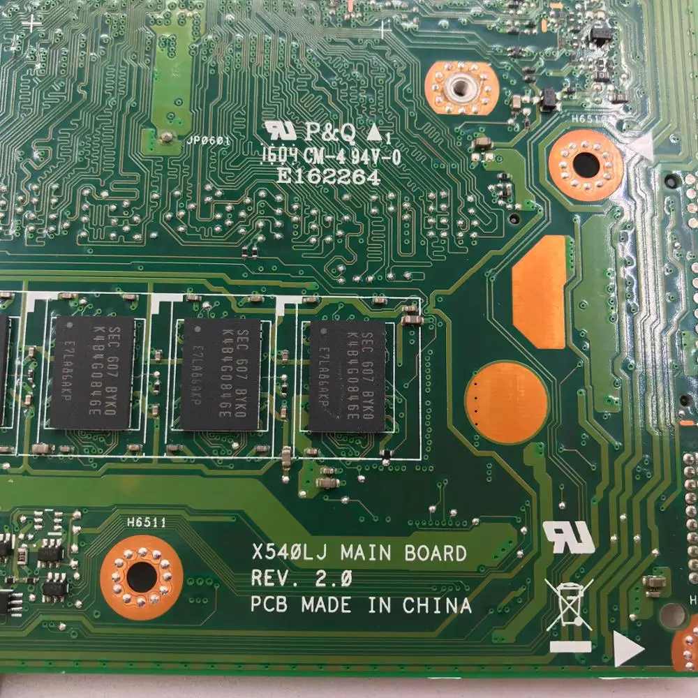 KEFU X540LJ motherboard For ASUS X540LJ X540L F540L X540 Laptop motherboard I5-5200U 4GB RAM GT920M-2GB tested work 100%