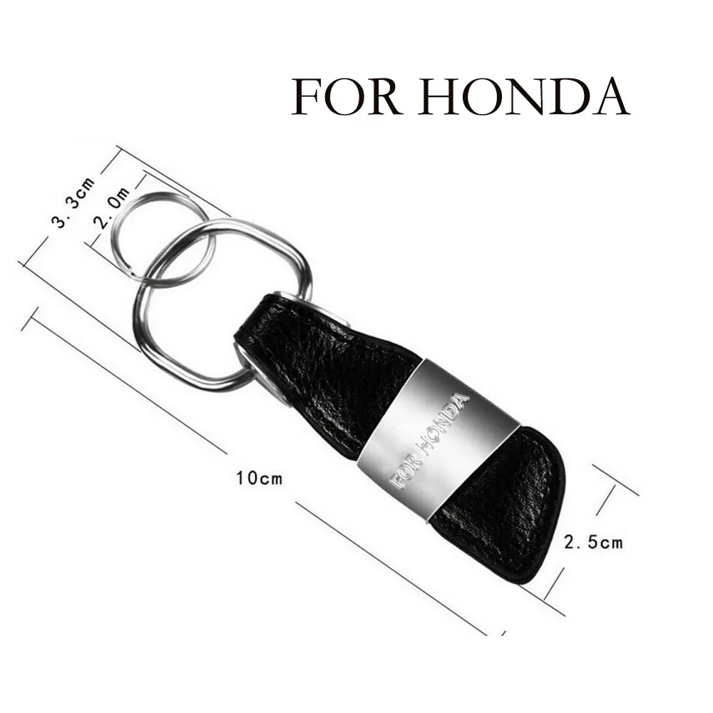 FOR Peugeot/Buick/Audi/BMW/Benz/Honda/Mazda/Kia/VW/Toyota/Ford/Jeep/Lexus Fashional Car Key Chain Alloy Men And Women General - Название цвета: For Honda