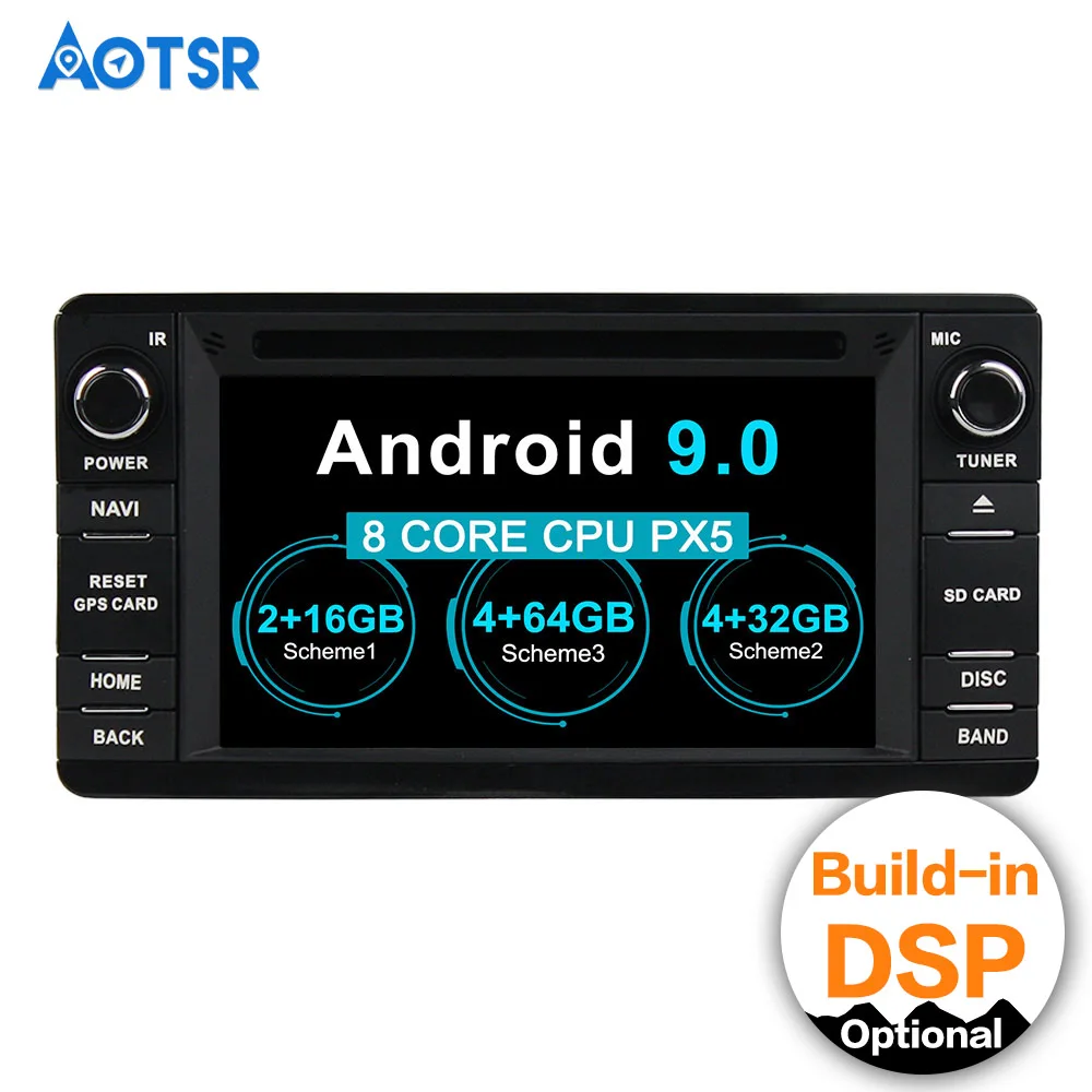 Автомобильный DVD плеер 10 1 дюйма Android 9 0 GPS радио для Mitsubishi Outlander 2014 навигация