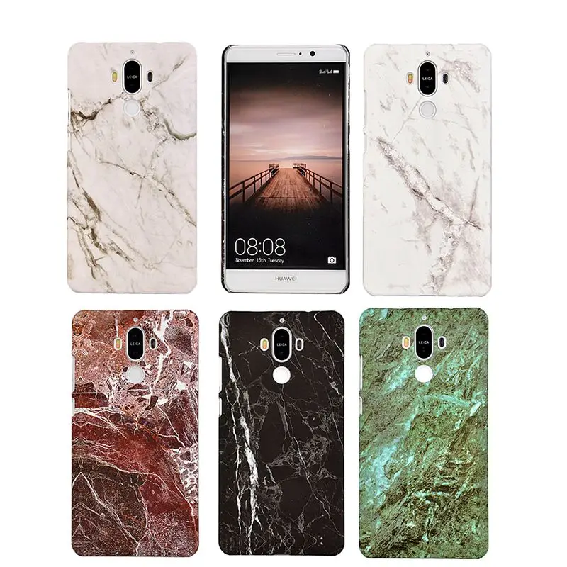 Мраморный Телефон Case Для Huawei Mate 9 Nova Мода Новый Камень Окрашенные Жесткий