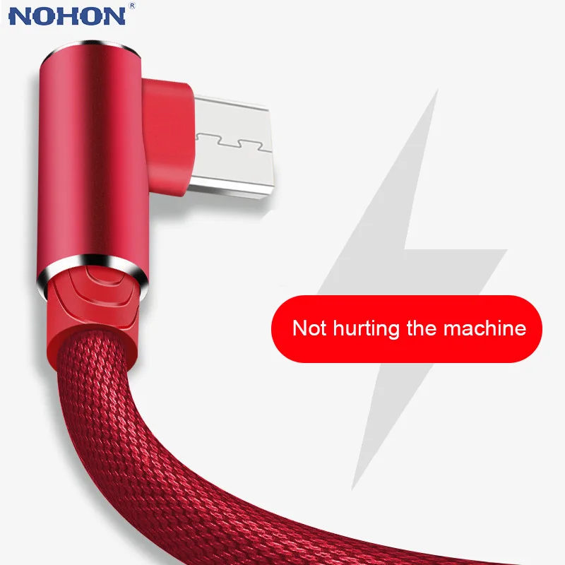 

2 3 m Micro USB Origin Cable 3A Fast Charger USB Cord Suntaiho 90 degree elbow Data Cable for Samsung/Sony/Xiaomi Android Phone