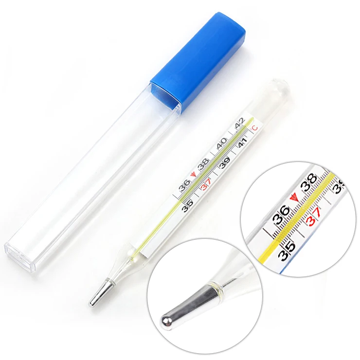 Buy New Large Glass Thermometer Mercury Baby Watch