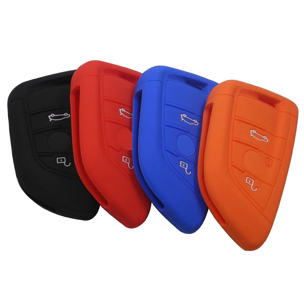 4 Colors 3 Buttons Car Key Cover Case For BMW 2014 X5 X6 BMW Smart