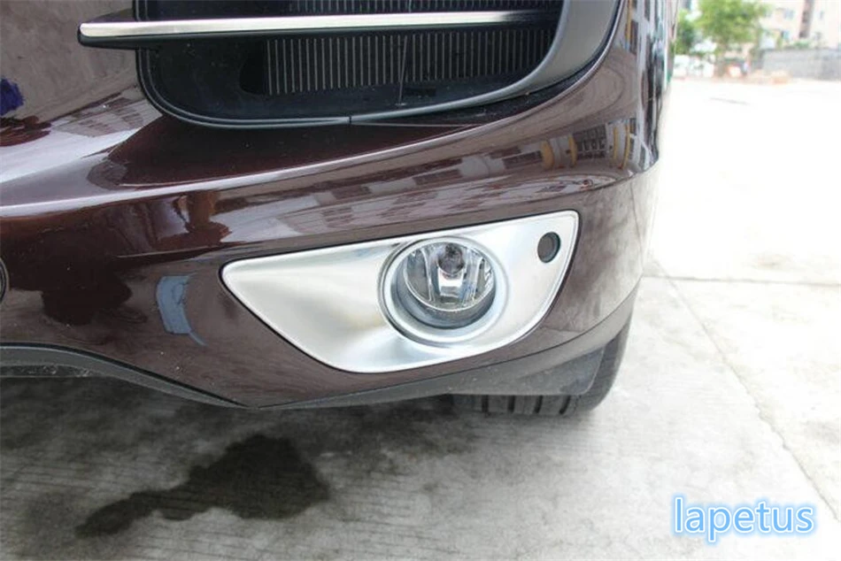 

Exterior For Porsche Cayenne 2015 ABS Front Fog Light Lamp Cover Trim