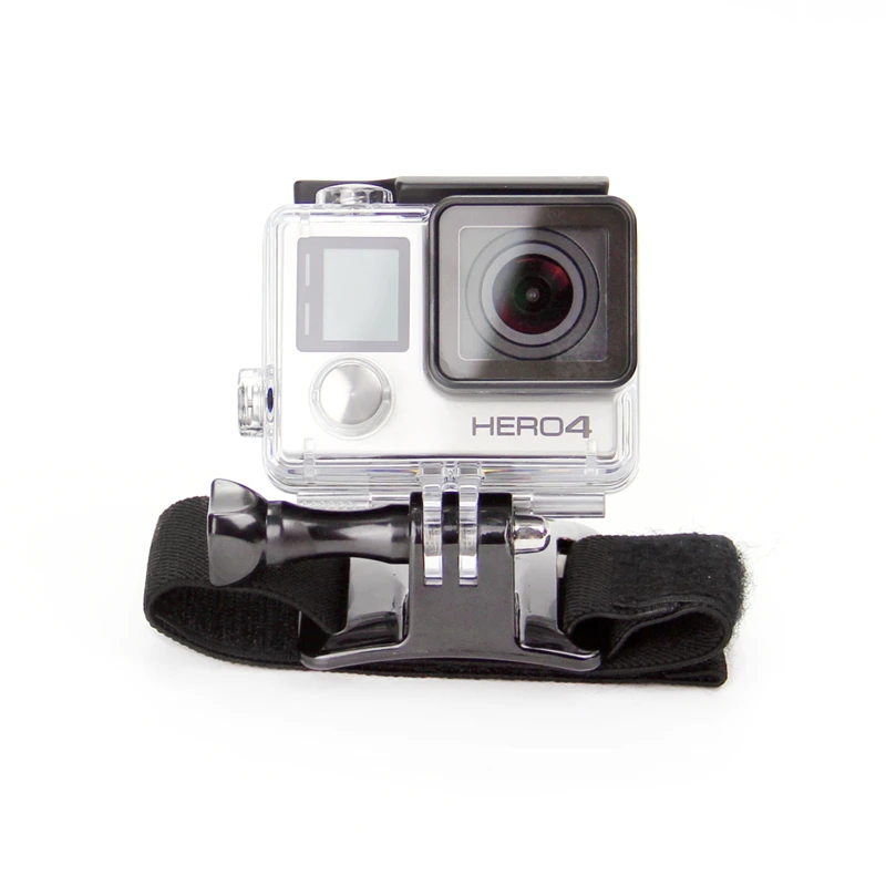 Аксессуары SnowHu для GoPro Черный Эластичный регулируемый ремешок на запястье Go Pro Hero