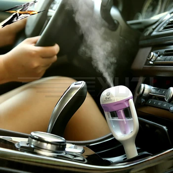 

Car Humidifier Air Purifier Air Freshener 50 ML Essential Oil Aromatherapy Diffuser DC 12 V Portable Auto Fog Fogger 5 Color
