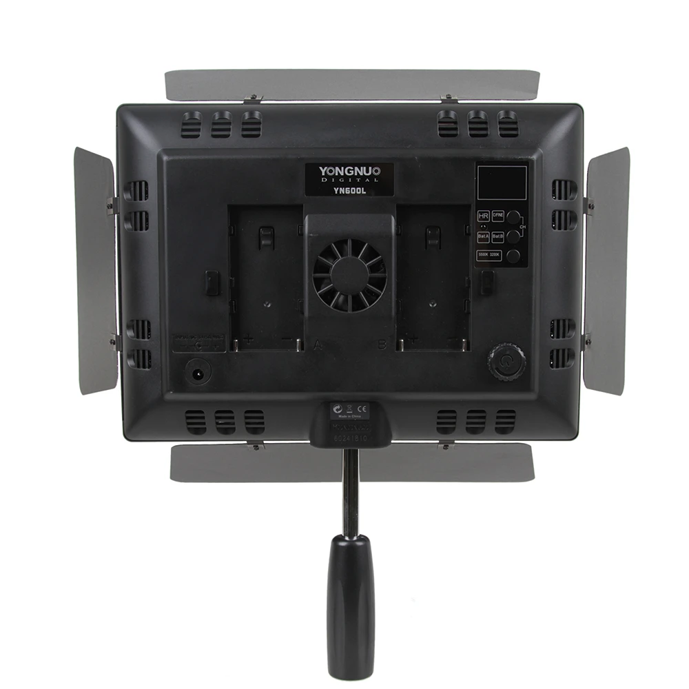 YONGNUO KIT YN600L CRI95 светодиодный видео светильник Панель с адаптером питания переменного тока Регулируемый 3200 K-5500 K YN-600L светодиодный студийный светильник