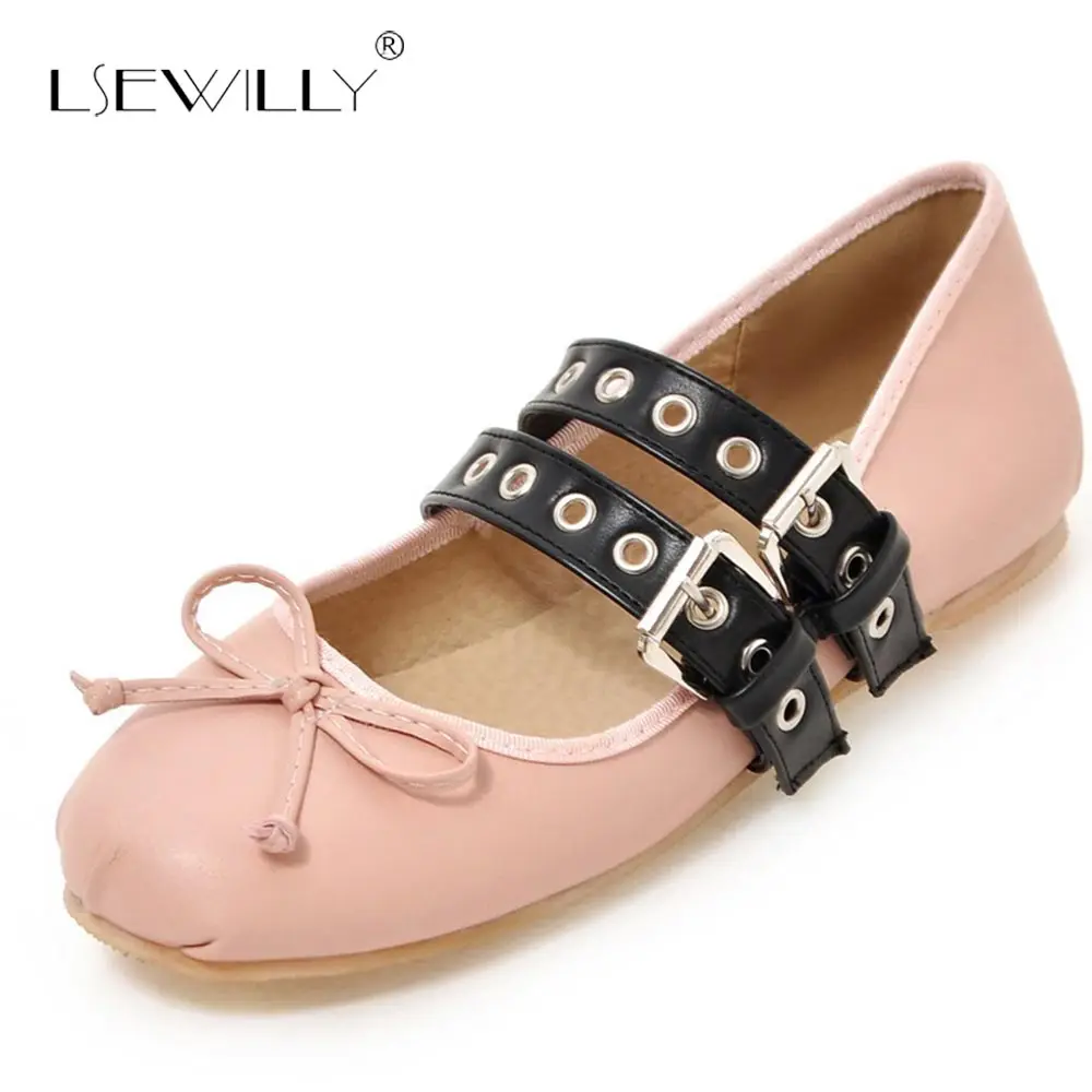ballet flats with cross straps