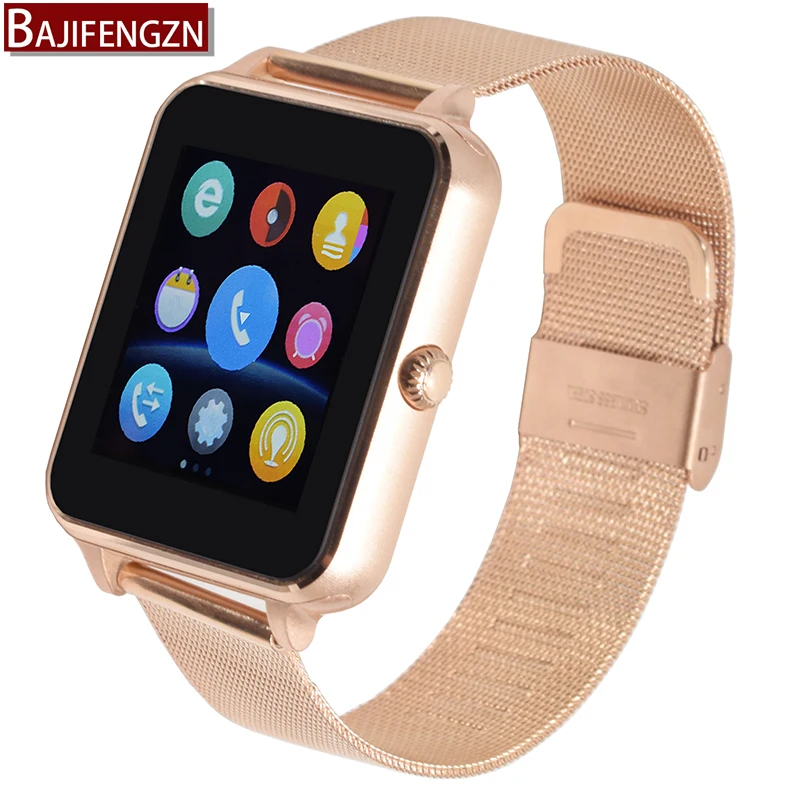 G06 Bluetooth smart watch clock pedometer support SIM TF card camera Smartwatch for font b Android