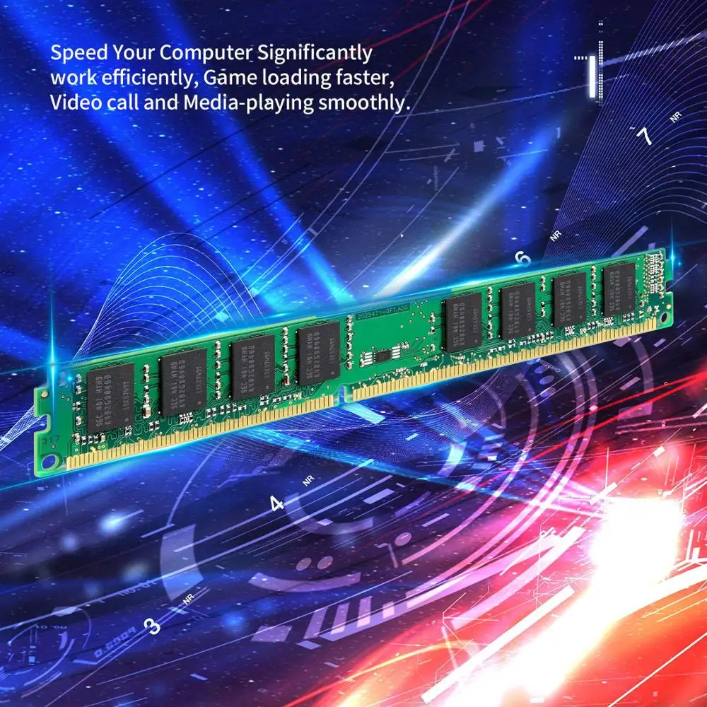 DDR2 PC2 6400 800mhz DDR2 4gb 2GB 8GB Ram Desktop DDR2 800 Udimm 1 8V CL5 5