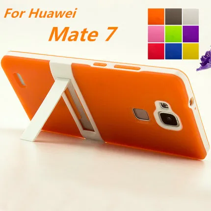 

Ultra-thin PC Frame TPU Soft Cover Silicon Case For Huawei Ascend Mate 7 Matte Feel Phone Cases For Huawei Mate 7
