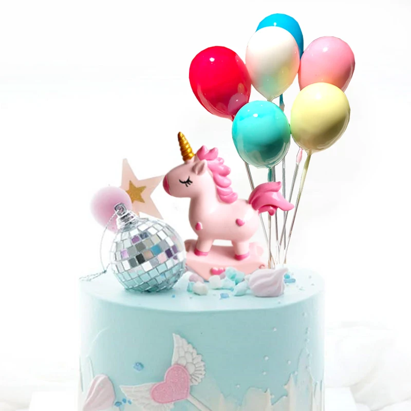 

Unicorn Cake Topper Rainbow Cloud Cupcake Topper Wedding Cake Flags Unicorn Theme Party Kids Birthday Party Cake Decoration