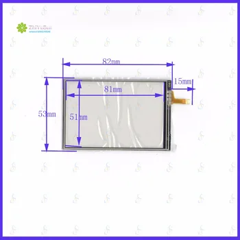 

ZhiYuSun 82*53 3.5inch 4 lins Touch Screen For GPS CAR 82mm*53mm sensor glass Industrial application this's compatible