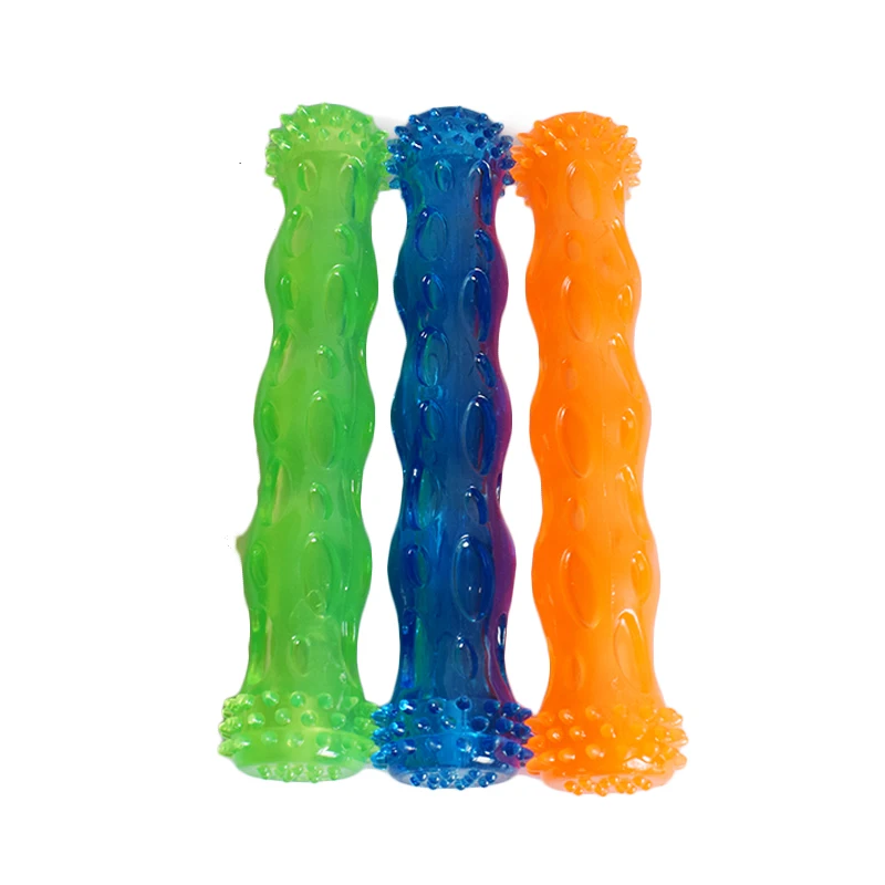 New Pet Food Stick Bone Silicone Training Products Teddy Golden