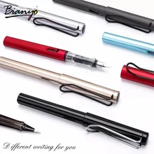 Bianyo 0.38mm Nib Fountain Pen Set Signature Pen 1-5mm Brush Pens for School Students Office Writing Calligraphy Office Supplies germany schneider bk402 fountain pen ink pen iraurita nib 0 5mm students calligraphy pen school stationery office supply abs