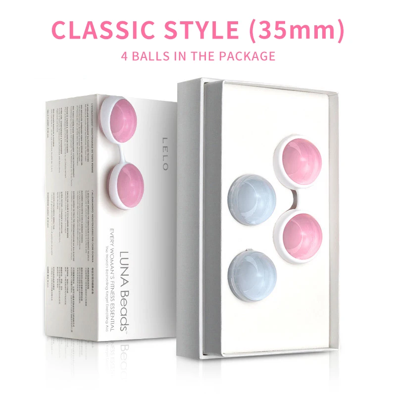 LELO Silicone Smart Ball Kegel Ball Ben Wa Ball Vagina Tighten Exercise Machine Vaginal Geisha Ball Sex Toys for Women restore 3