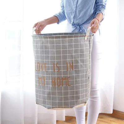 

Domestic dirty clothes basket cartoon cloth art dirty clothes basket large waterproof folding laundry basket bathroom Oxford clo