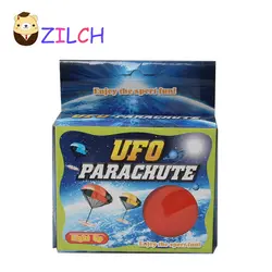 Новое поступление с мигающей подсветкой мини руки бросали парашют НЛО игрушки Детские Напольные общественный парк спортивные подарки для