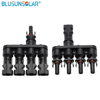 

PV Solar Panel T Branch 4 in 1 Connector TUV Solar Connector Male /Female Solar Cable Connector
