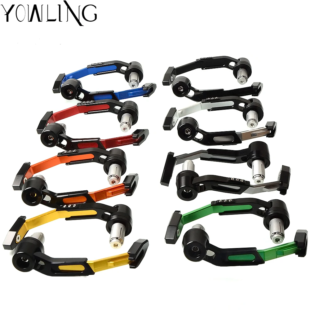 

CNC Aluminum Handlebar Protector Brake Clutch Protect For Yamaha XT660Z Tenere 2008-2012 KAWASAKI yzf R3 R25 ER6N NINJA250