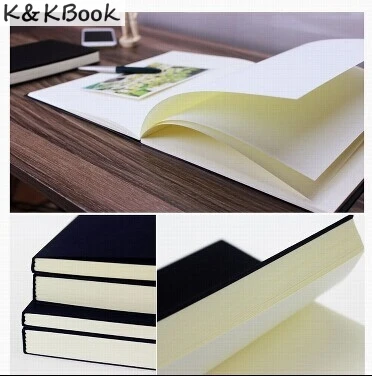 K & KBOOK винтажная даулин бумага пустые страницы альбом для эскизов канцелярские