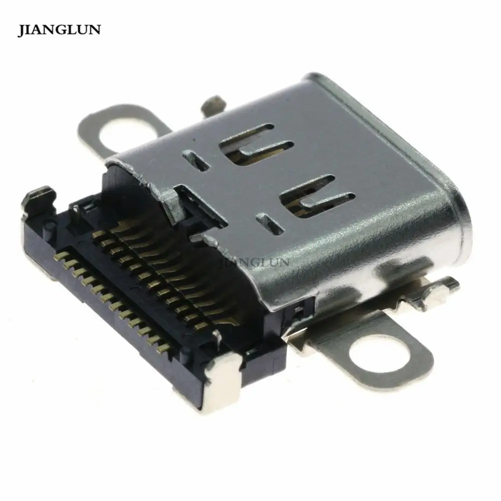 

JIANGLUN NEW OEM USB Type-C Charging Port Socket DC Jack for NINTENDO SWITCH HAC-001