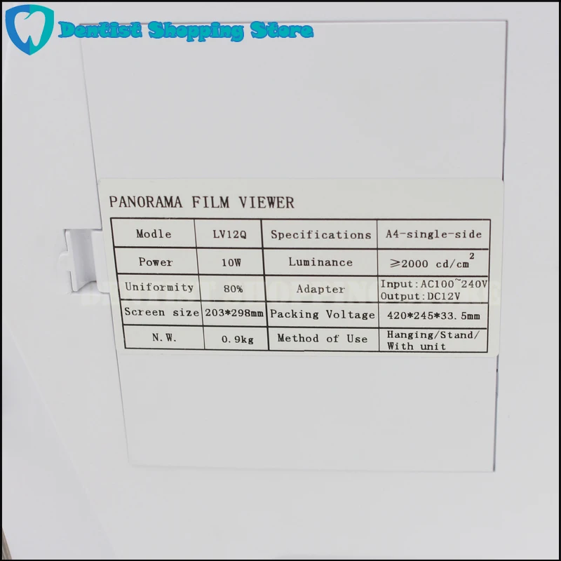  Dental unit 12V film viewer panorama LED X-ray medical film Illuminator viewer - 32903093742