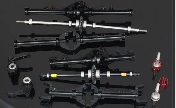 

Rcrun model car climbing car alloy M6 M6C M6S axial scx10 AR10 Rear/Front Axle Spare parts