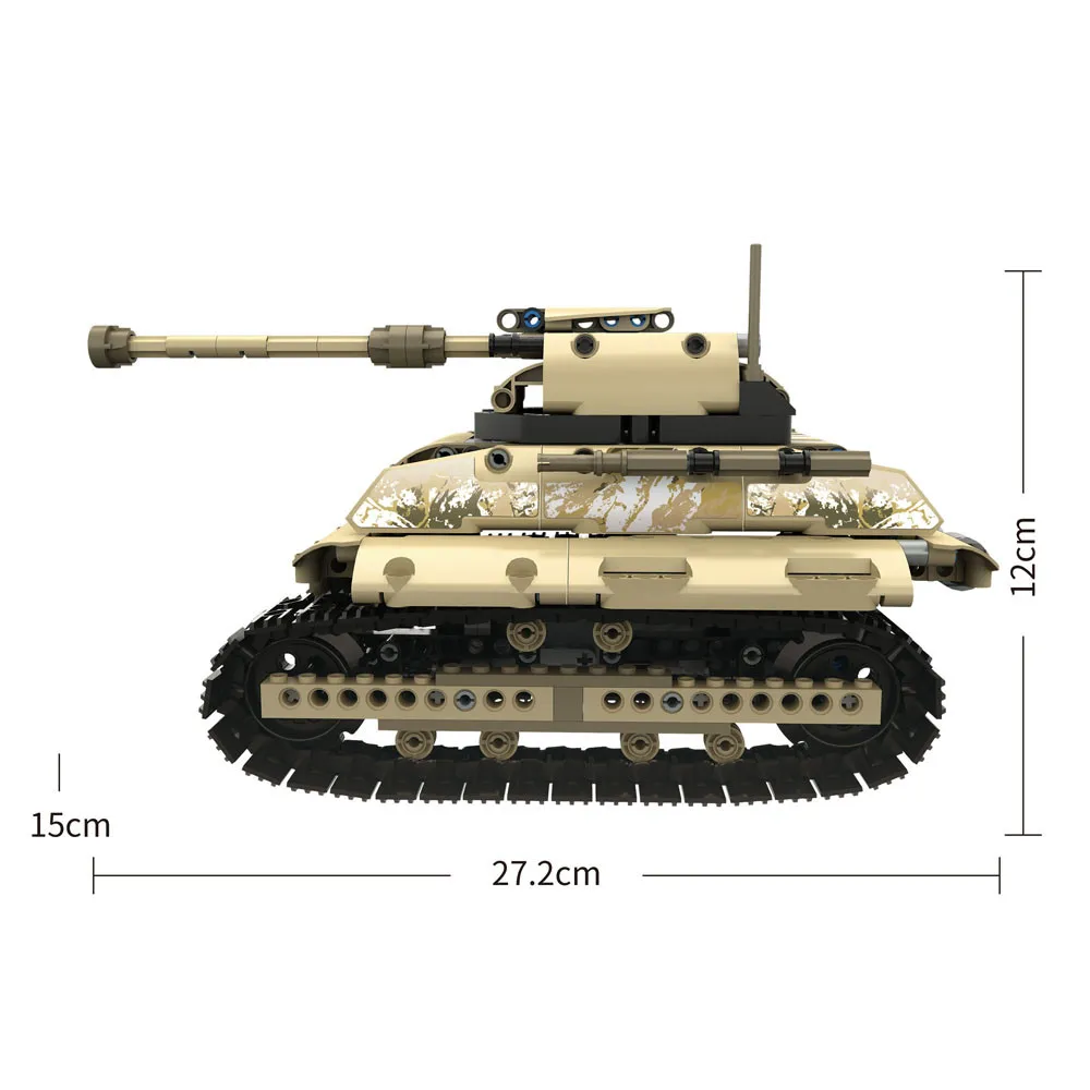 Радиоуправляемый Танк 1:18 DIY сборка радиоуправляемых автомобилей сплав 2,4G Радио Немецкий Король тигр Танк мировая война Радиоуправляемый Танк Робот Игрушки для детей 27,2x12x15 см