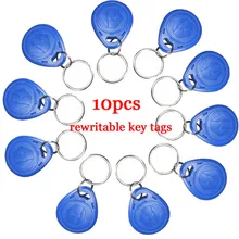 125 кГц перезаписываемый EM4305 ID Брелоки RFID Метка кольцо для ключей карты 125 кГц близость маркер доступа Управление дублировать