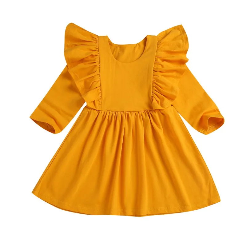 

Spring Autumn Girl Dress Baby Kids Children Dress Girls Long Sleeve Dress Princess Dresses Baby Children Clothes