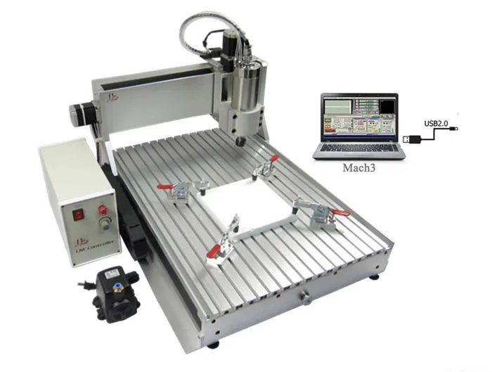 

3axis machine cnc 6040Z-VFD2.2KW with USB port