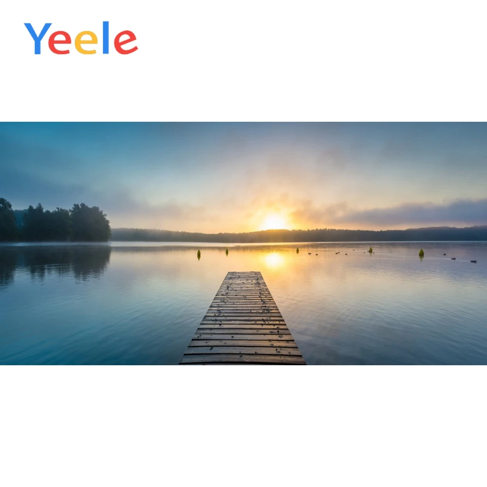 

Yeele Sunset Bridge Head Backdrop Poster Scenery Baby Photography Child Photographic Background Wall Decoration For Photo Studio