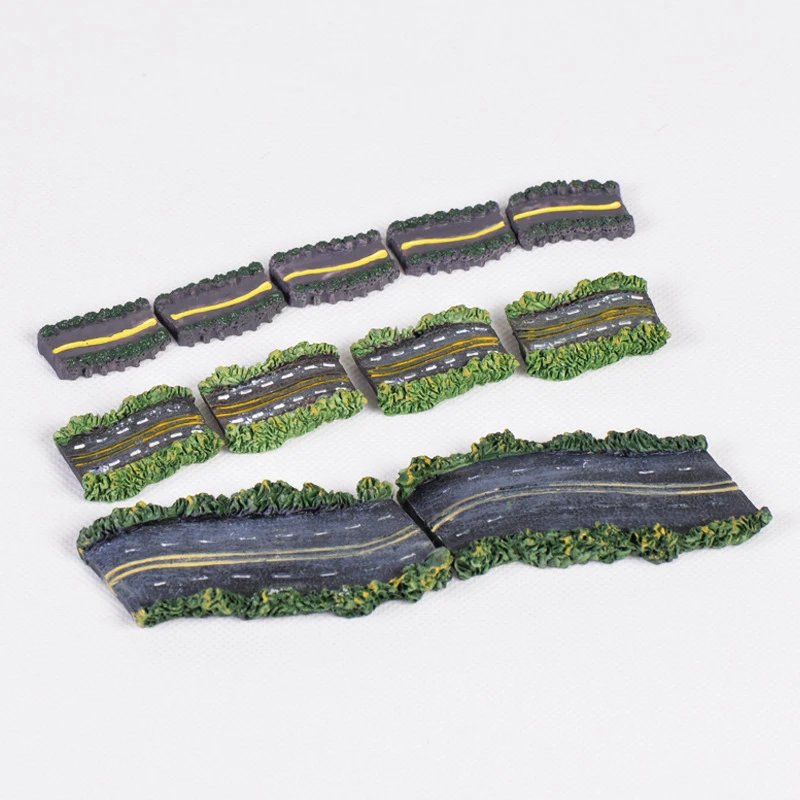 

Miniature Fairy Garden Home Houses Decoration Highway Motorway Freeway Mini Craft Micro Landscaping Decor DIY Accessories