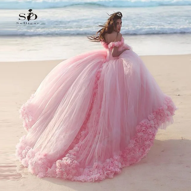 playa vestido de novia de color rosa vestido de novia vestido de