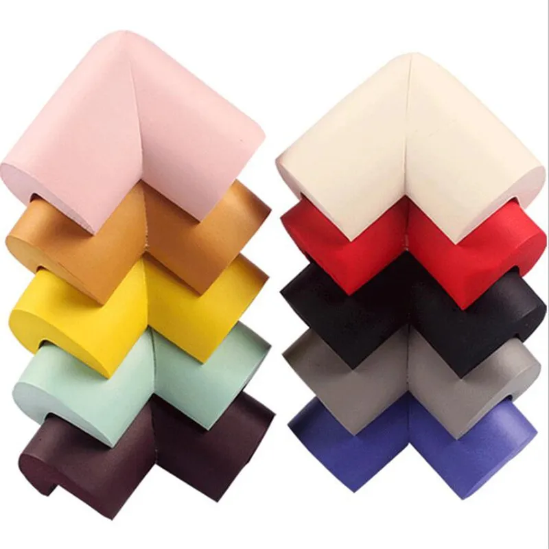 

10pcs/lot 55*55mm Children Safety Corner Baby Safety Edge Guards Children Protection Corner Soft Table Desk Corner Guards