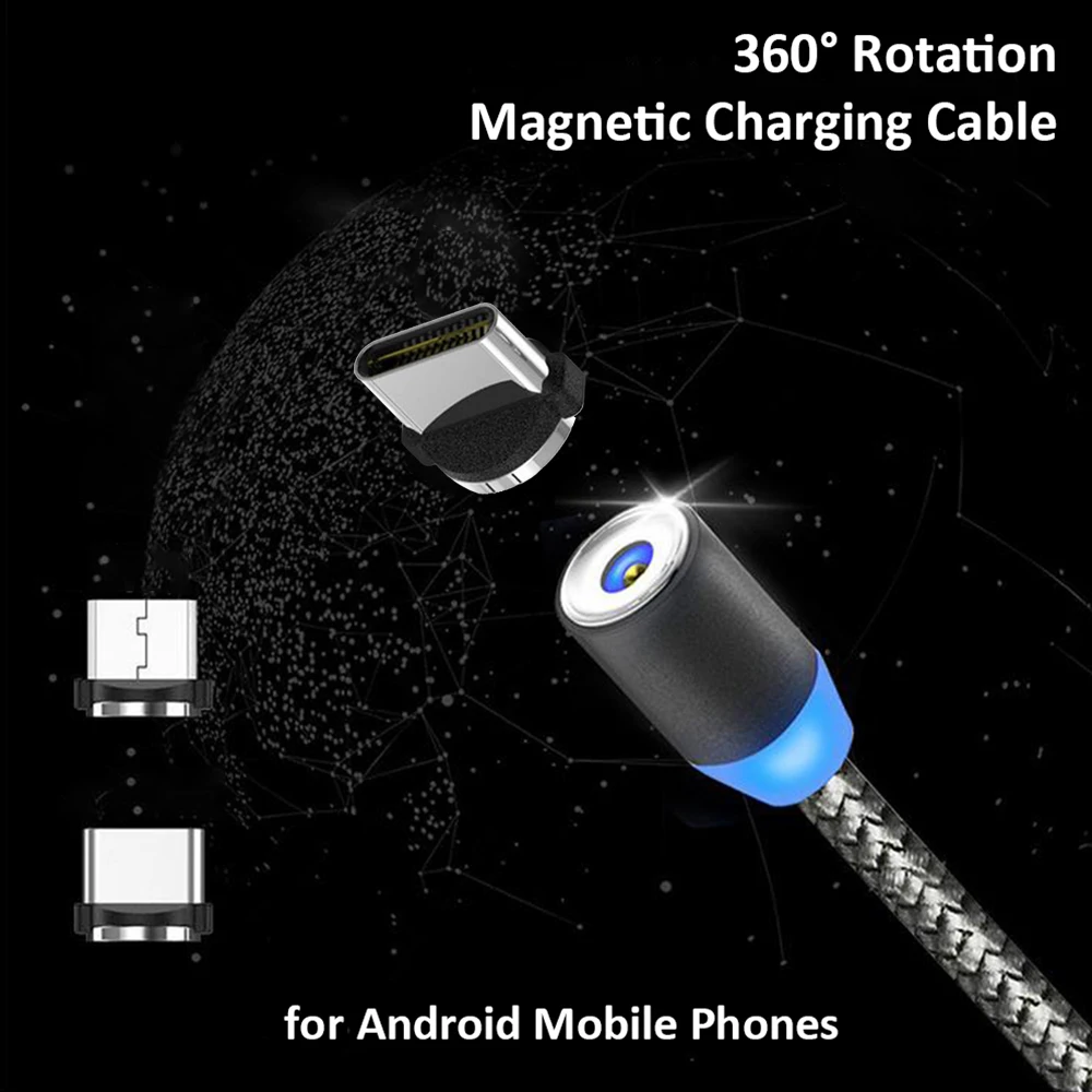 

Magnetic Charging Port Adapter Type-C Micro USB Converter For Samsung Xiaomi Huawei Android Mobile Phones [Head Only]