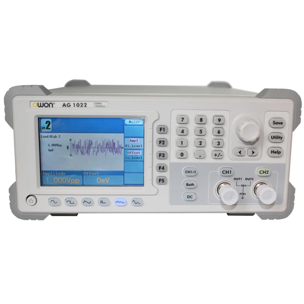 OWON Arbitrary Waveform Function Generator AG1022 125Msa/S 14bits 25Mhz