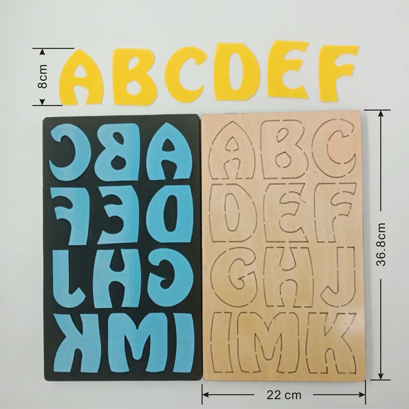 Alphabet Set DIY new wooden mould cutting dies for scrapbooking Thickness/15.8mm/MY0170