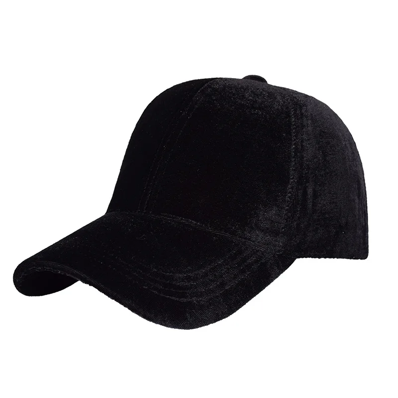 black Корея новая бархатная бейсболка Snapback Новая Gorras брендовая бейсболка WinterAutum Хип Хоп плоская шляпа Кепка кость Мужская кепка - Цвет: black