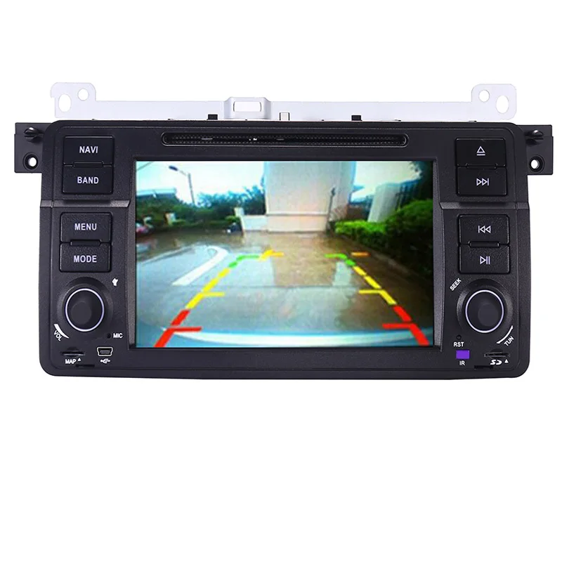 Заводская цена 2 Din Android 9,0 автомобильный DVD gps Navi для BMW E46 M3 Wifi 3g Bluetooth Радио RDS USB SD рулевое колесо камера