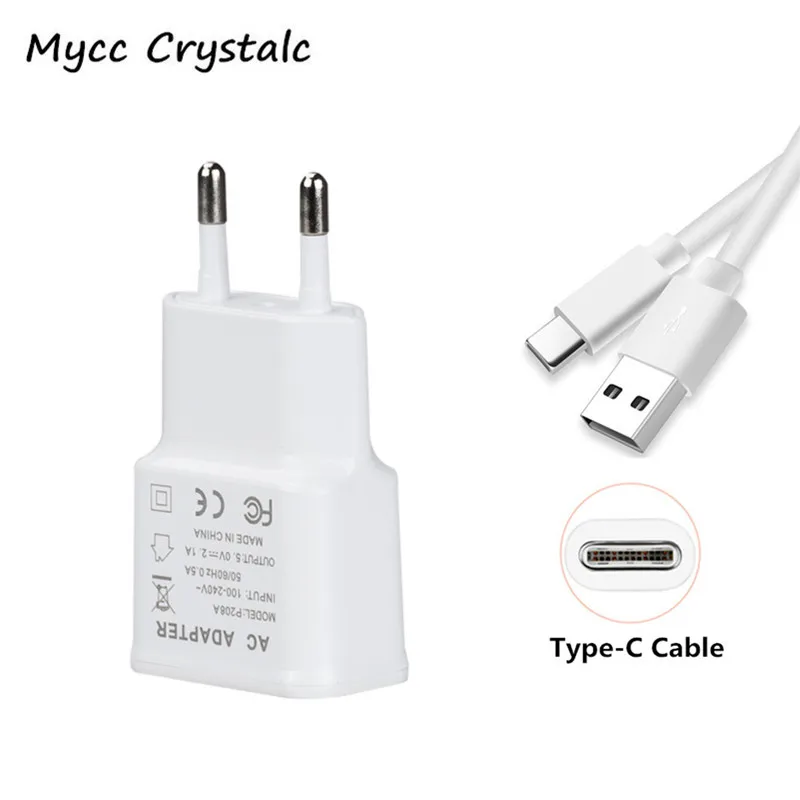 

Type C USB Wall Charger 5V 2.1A USB C Travel Charger + USB Type-C Cable For Xiaomi Mi A2 6X 6 Note 2 3 Mi8 Mi 8 Explorer Edition